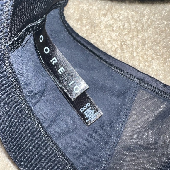 CORE IO Black Sports Bra size 32C - Picture 6 of 14